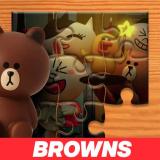 Brown And Friends Jigsaw Puzzle