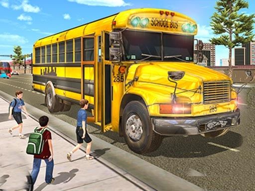 Real School Bus Driving | Play tiktak games