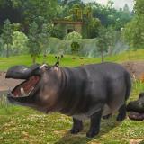 Wild HIPPOPOTAMUS Hunting 